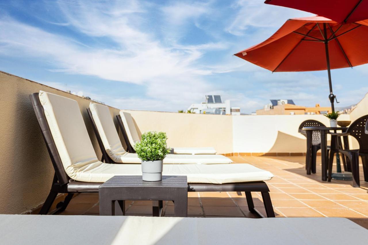 Holidays2Malaga Montesa 700M From The Beach Rooftop Terrace 外观 照片